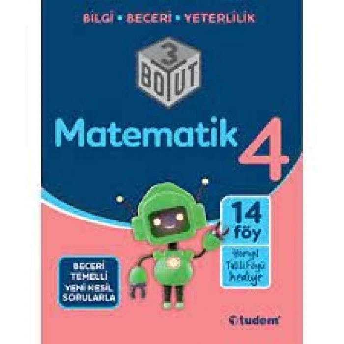 Tudem 4.Sınıf Matematik 3 Boyut