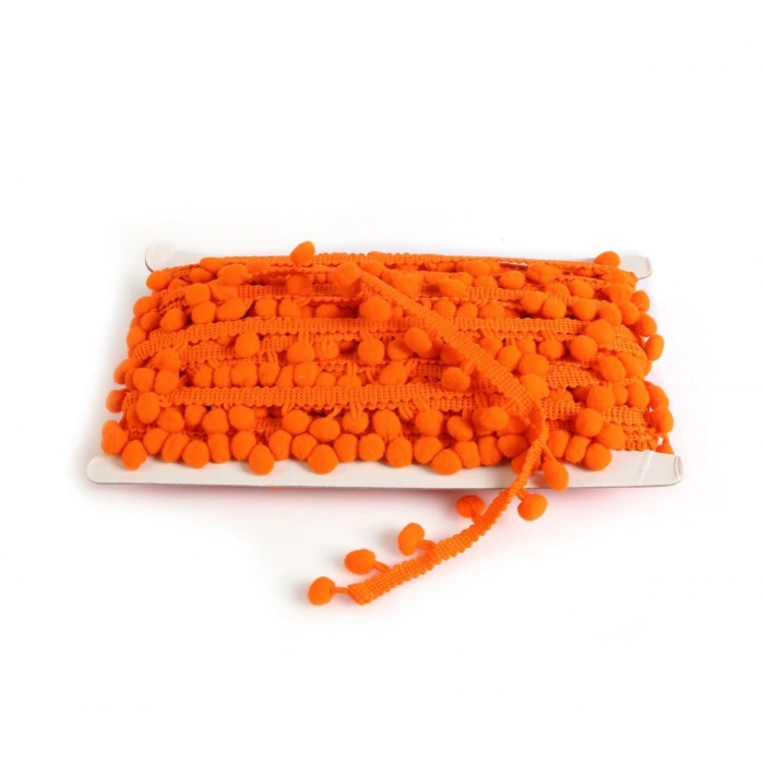 Turuncu Ponpon Şerit
