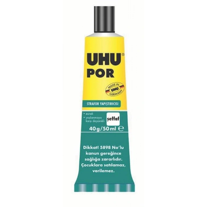 Uhu Por Strafor Yapıştırıcısı 50 ml.