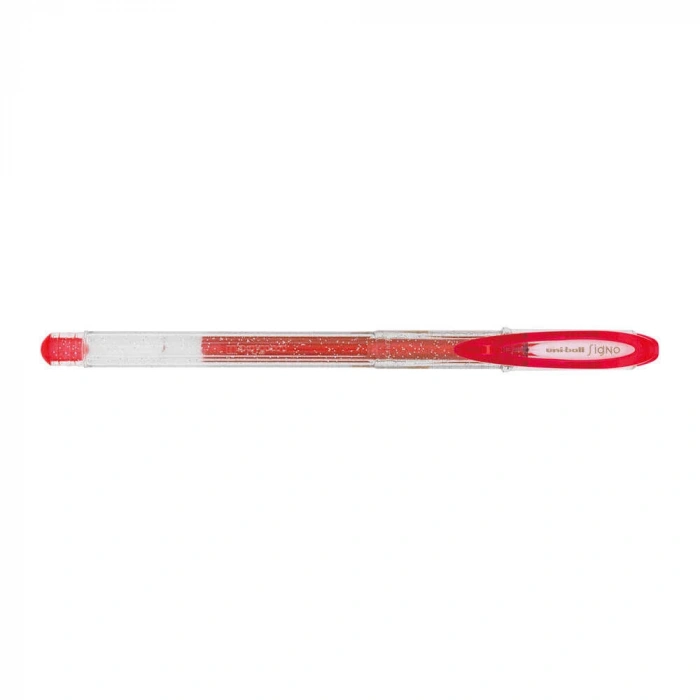 Uni-Ball Signo Sparkling Jel Kalem 1 mm Simli Kırmızı UM-120