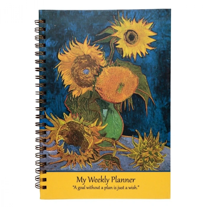 Van Gogh 14x20 Plan Defteri Sunflowers