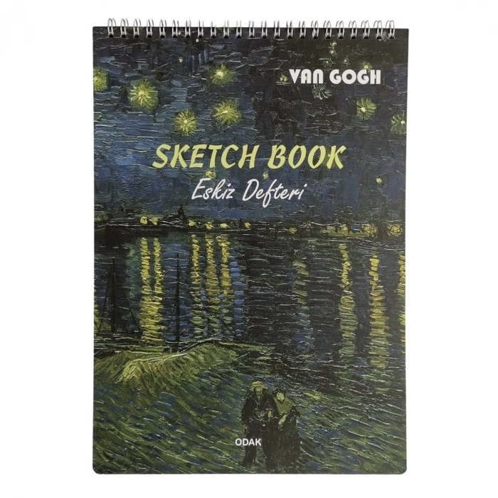 Van Gogh Eskiz Defteri A4 160gr 40yp Ren Nehri