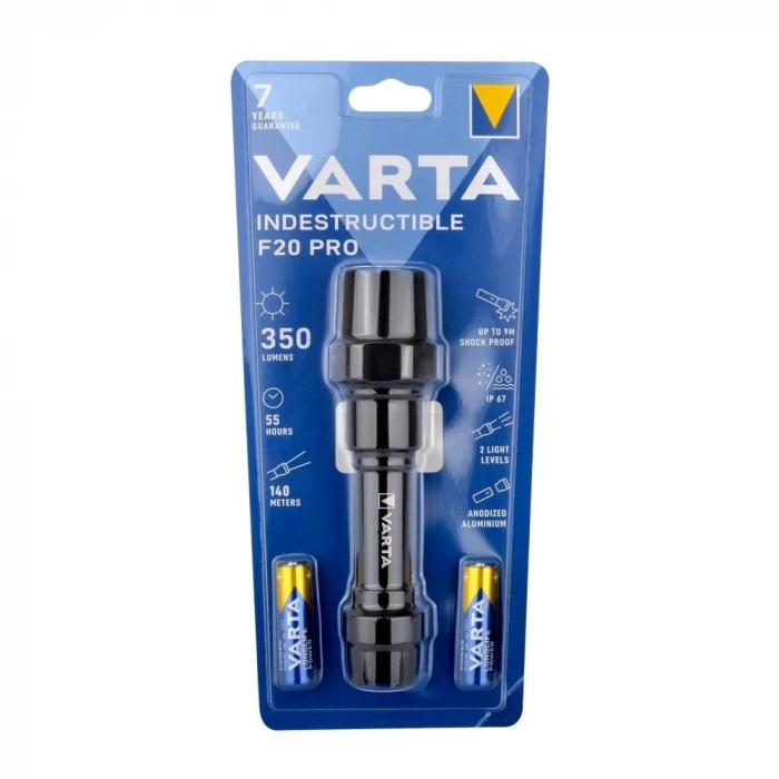 Varta 18711 Indestructible F20 Pro 6W Led Fener 2xAA