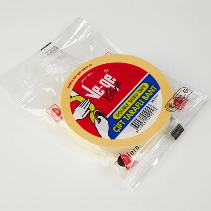 Vege Çift Taraflı Bant 18mmx25mt