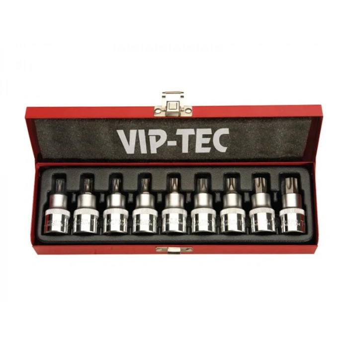 Vip-Tec Lokmalı Torx Uç Takımı 1/2 İnç 9 Parça (VT118900) - VT118900