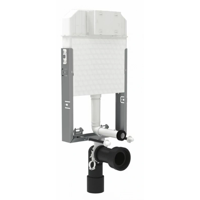 Visam Slim 80 Gömme Rezervuar (Asma Klozet) ve Basma Butonu Takımı (110-001 ve 229-001 Set)