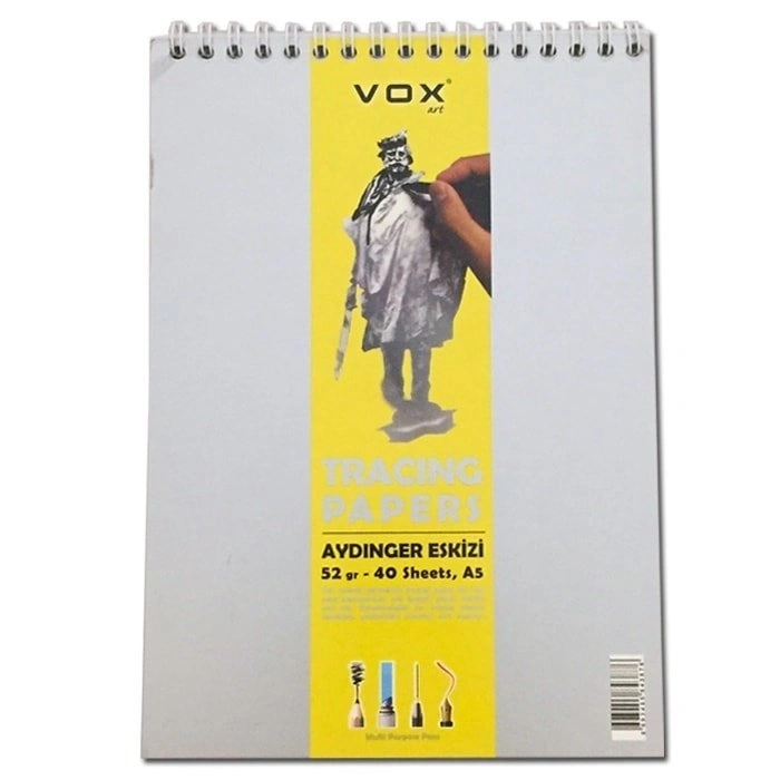 Vox Aydinger Eskiz Defteri A5 52 Gr 40 Sayfa