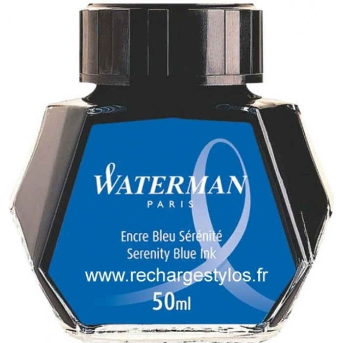 Waterman Dolma Kalem Mürekkebi 50 ml. MAVİ