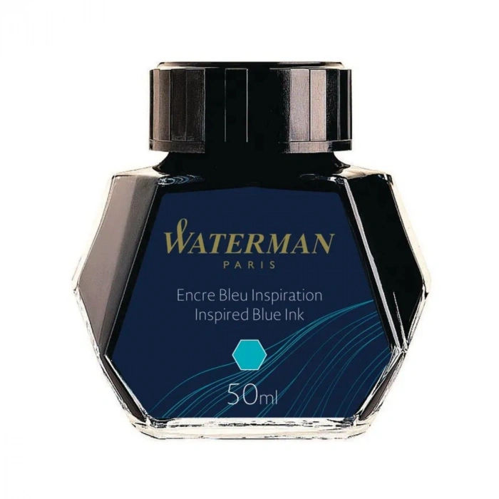 Waterman Şişe Mürekkep 50ml Deniz Mavi
