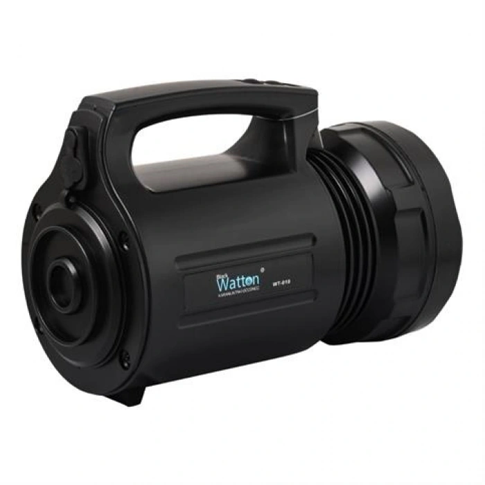 Watton WT-018 Ledli Projektör Şarjlı Fener