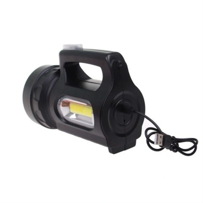 Watton WT-613 Ledli Şarjlı Projektör Fener