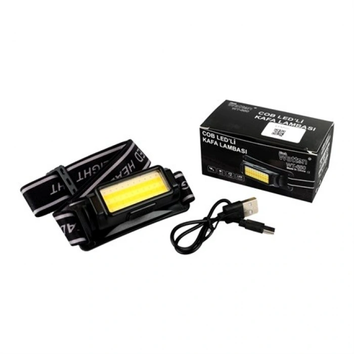 Watton WT-650 Şarjlı Kafa Feneri