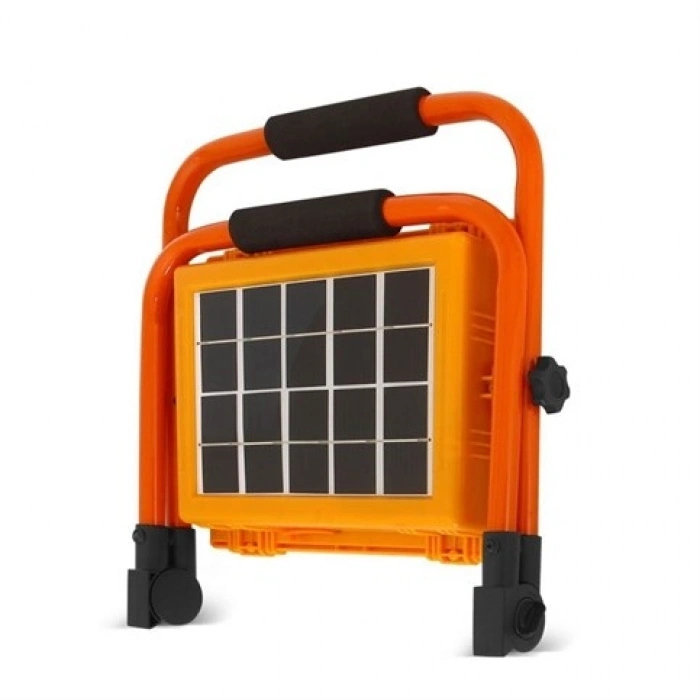 Watton WT-734 P70 LED Solar Panel Şarjlı Taşınabilir Projektör