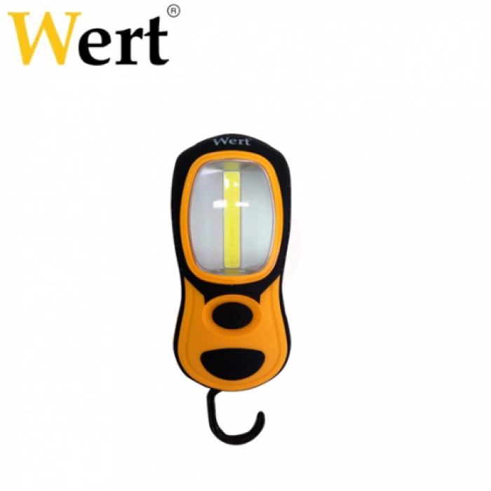 Wert 2611 Pilli Çalışma Lambası, 3W COB + 3 LED