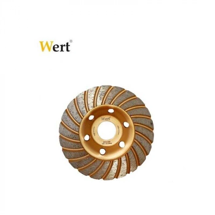Wert 2741-115 Elmas Taşlama Diski, Turbo, 115mm