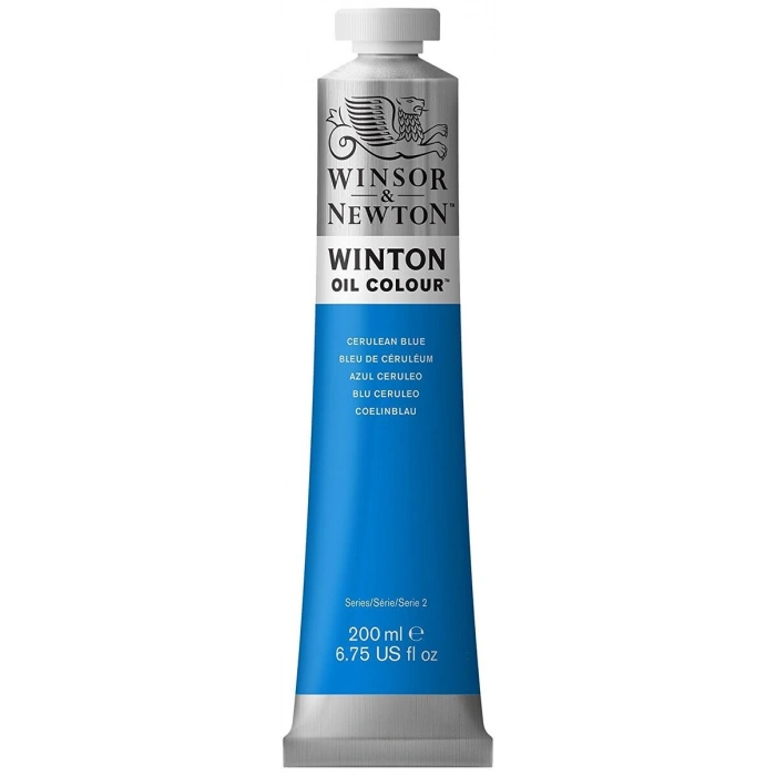 Winsor & Newton Winton Yağlı Boya 200 ml. 10 Cerulean Blue Hue