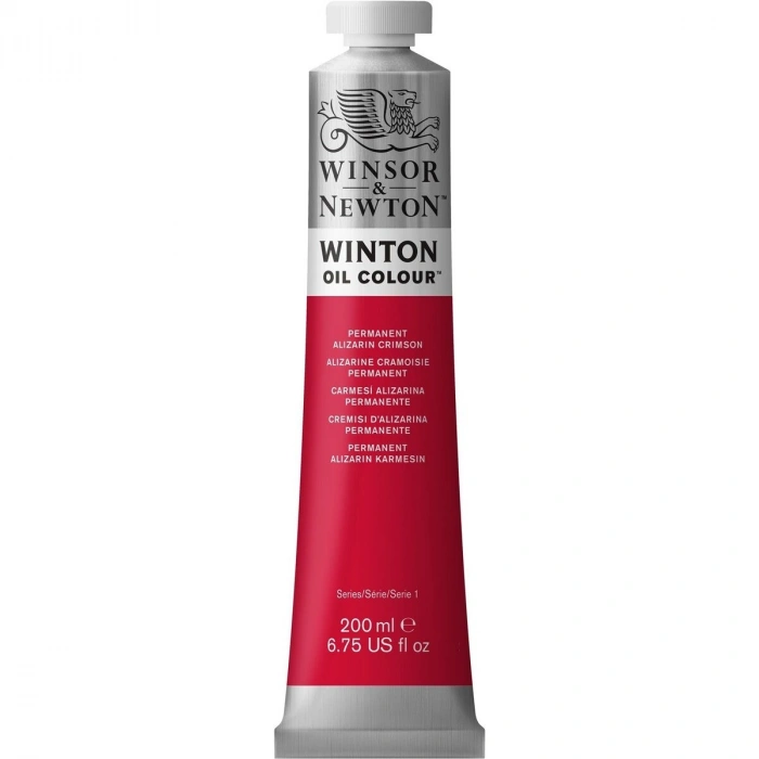 Winsor & Newton Winton Yağlı Boya 200 ml. 1 Permanent Alizarin Crimson