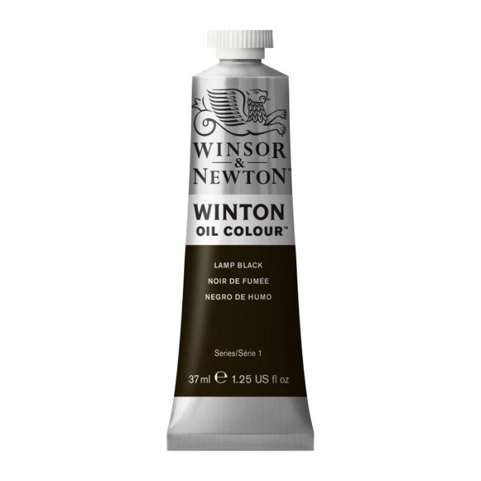 Winsor & Newton Winton Yağlı Boya 37 ml. 25 Lamp Black