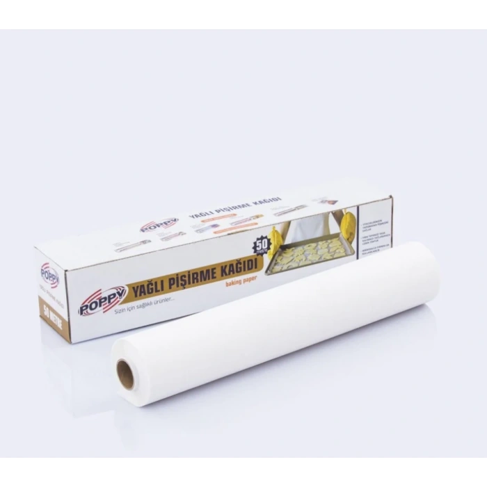Yağlı Pişirme Kağıdı 50 mt ( 6 Kutu )