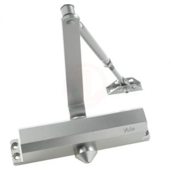 Yale Kilit Kapı Hidroliği 104 Sabit Güçlü 4 Numara Gümüş - 30-0104-0001-00-6011