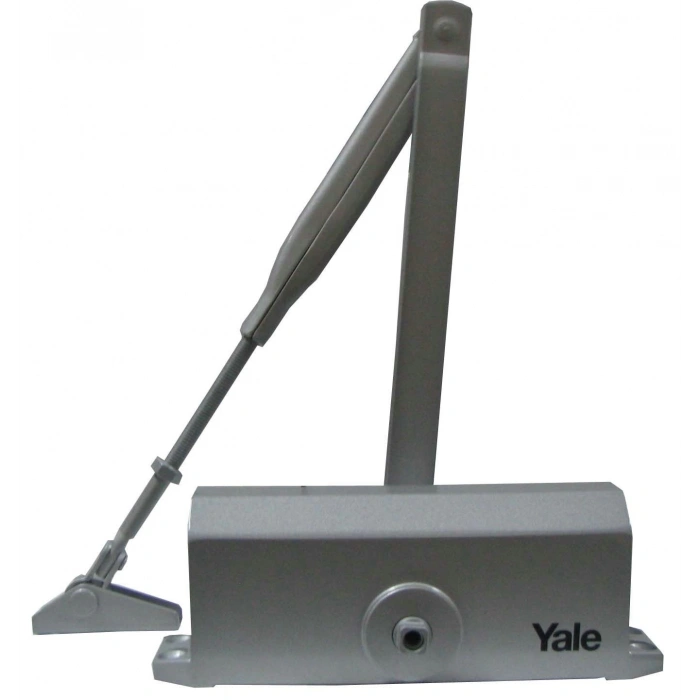 Yale Kilit Kapı Hidroliği 300 Serisi Dar Tip Montaj Ayarlı (2-4) Gümüş - 30-0300-0001-00-6011