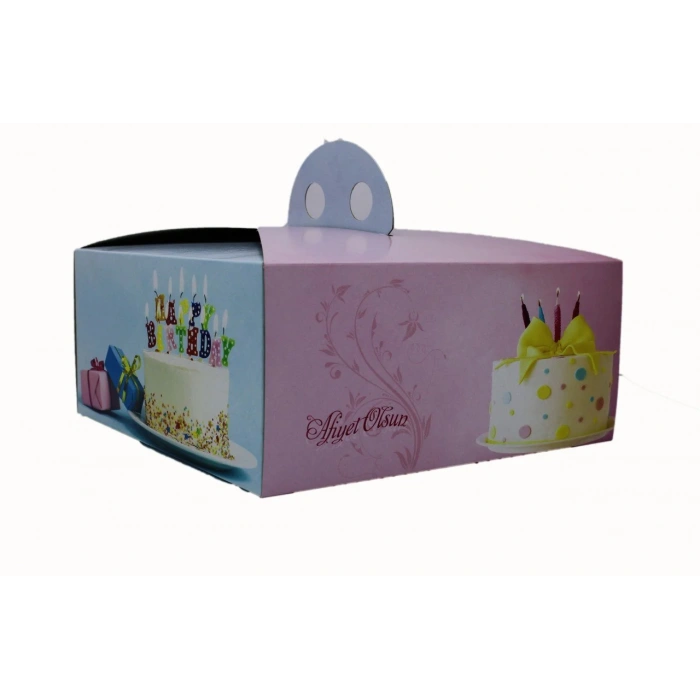 Yaş Pasta Kutusu 2 Numara 100lü.