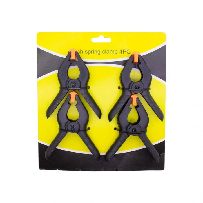 Yaylı Kıskaç 4 inç Dörtlü