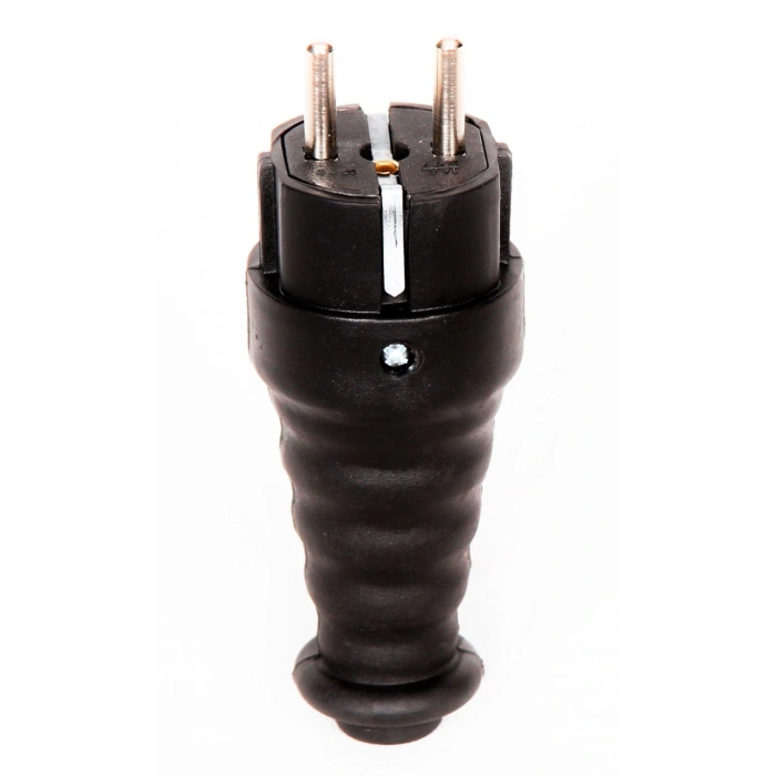 YEF 1X16A Kauçuk Topraklı Erkek Fiş