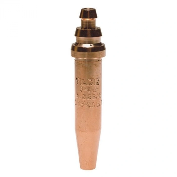 Yıldız Gaz Armatür Kesme Lülesi Asetilen No: 6 (100 - 200 Mm)