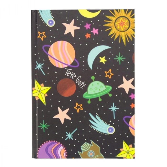 Yıldız Sert Kapak 14x20cm 80yp Galaksi Seri Tere