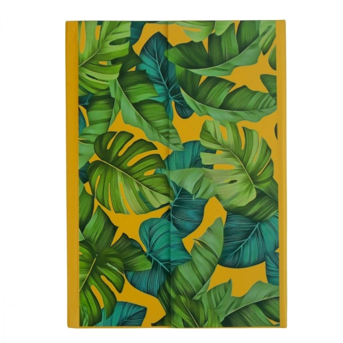 Yıldız Sert Kapak 14x20cm 80yp Magnet Seri Çiçek Çizgisiz