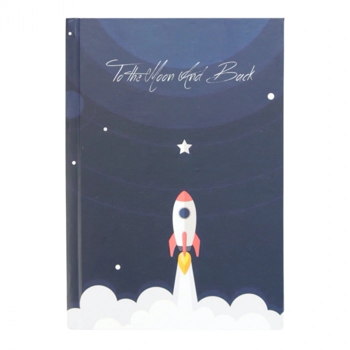 Yıldız Sert Kapak 14x20cm 80yp Star Seri To The Moon