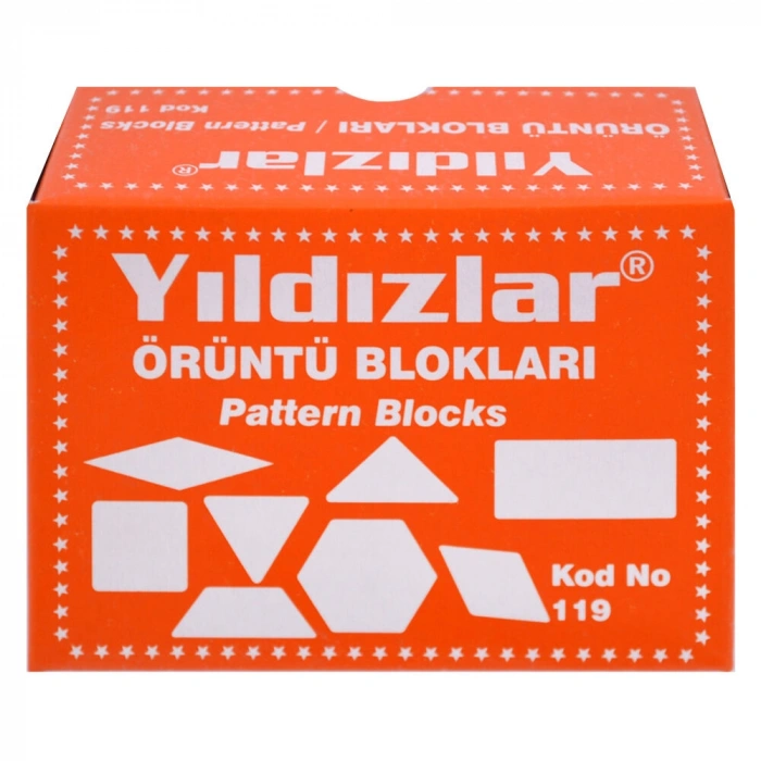 Yıldızlar Plastik Örüntü Blokları