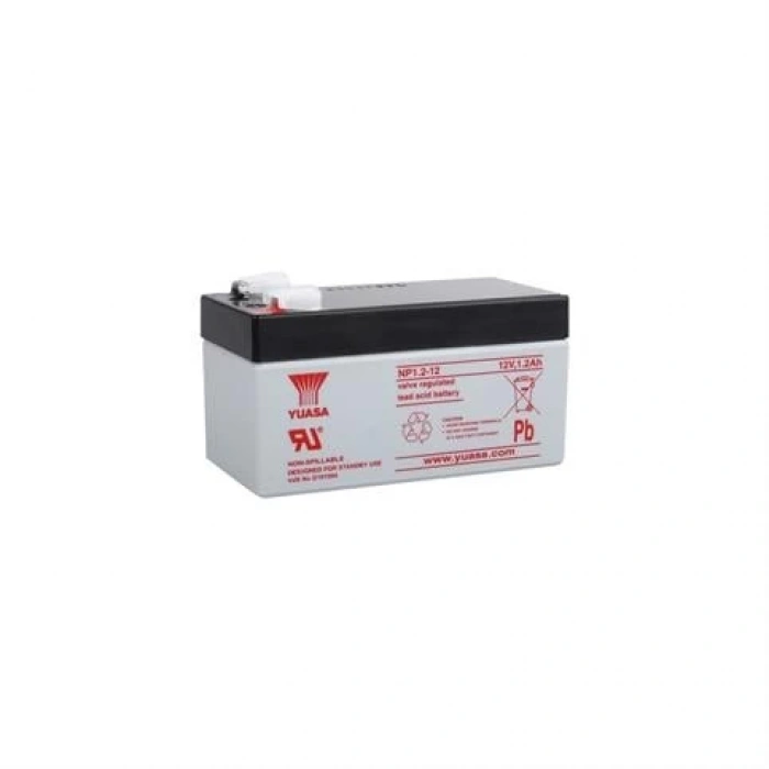 Yuasa NP1.2-12 - 12V 1.2 Ah Bakımsız Kuru Akü