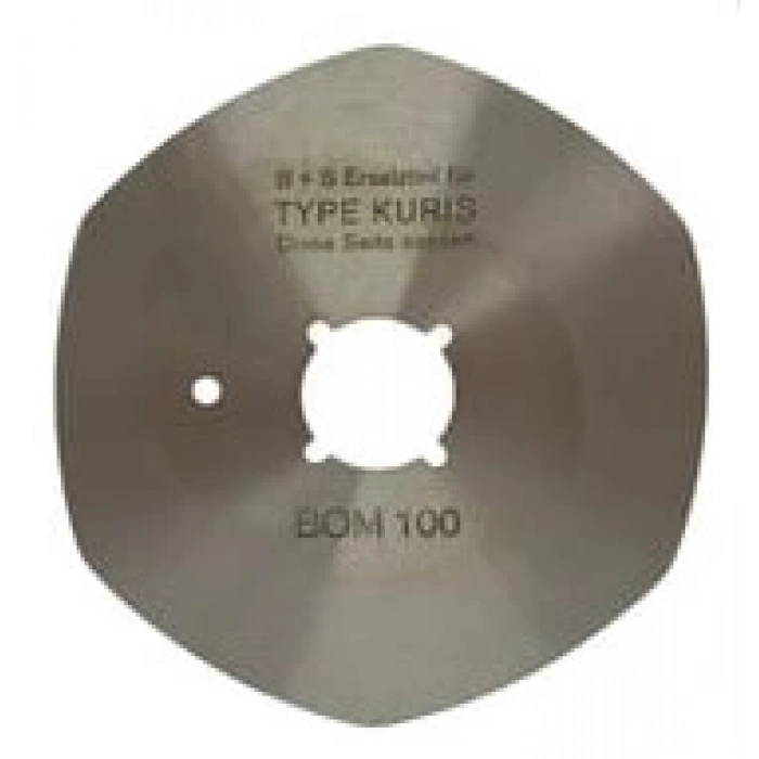 Yuvarlak Kesim Motor 6 Köşe Bıçak / BOM100(6)