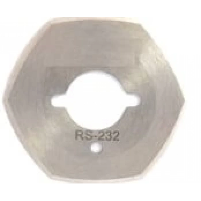 Yuvarlak Kesim Motor 6 Köşe Bıçak / RS-232(6)