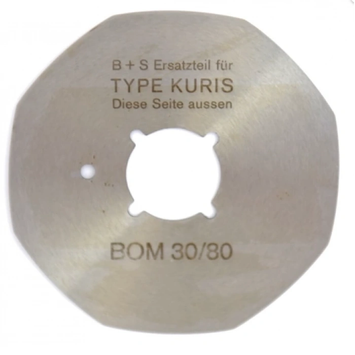 Yuvarlak Kesim Motor 8 Köşe Bıçak / BOM80(8)