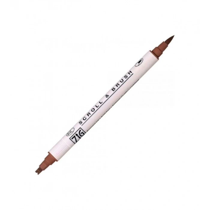 Zig Brush Writer II Fırça Uçlu Kalem Chocolate 062