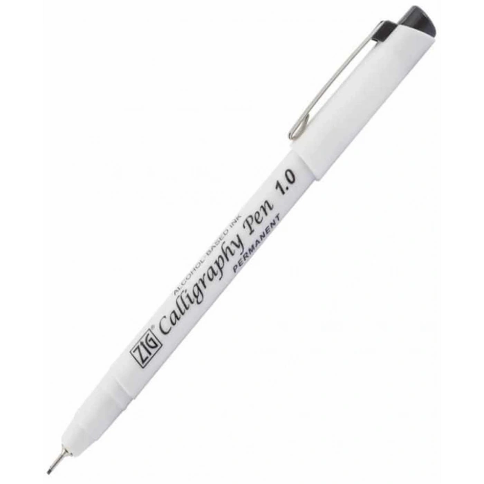Zig Kaligrafi Kalemi Permanent PCA-110/010 1.0mm Siyah