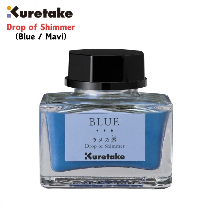 Zig Kuretake Drop of Shimmer Mürekkebi 20gr Blue