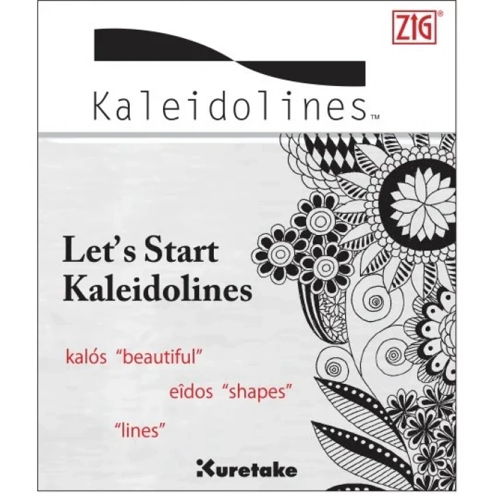 Zig Lets Start Kaleidolines - Çizim Teknikleri Başlangıç Kitapçığı
