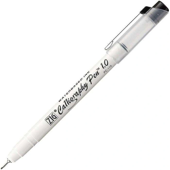 Zig Su Bazlı Kaligrafi Kalemi PC-110 1.0 mm Siyah