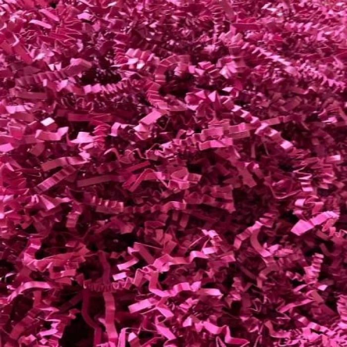 Zikzak Kırpık Kağıt Dolgu Malzemesi - Bordo - 1Kg.