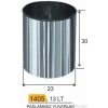 Garanti Metal 1405  Paslanmaz Metal Çöp Kovası (13 Lt)