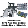 Yuki GK26-1A Çuval Ağzı Dikiş Makinası + 20 Adet İğne + 15 Bobin İp
