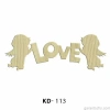 Hobi-Art KD 113 - Love Figürlü Dekoratif Mini Ahşap Obje