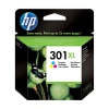 HP CH564EE 301XL 3 RENK MÜREKKEP KARTUŞ 330 SAYFA YÜKSEK KAPASİTE (DESKJET1000 2000 3000 1510)