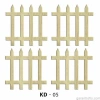 Hobi-Art KD 05 Bahçe Çiti Dekoratif Mini Ahşap Obje