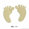Hobi-Art KD 110 - Ayak Figürlü Dekoratif Mini Ahşap Obje