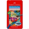 Faber Castell  12 li Sulu Boya Kalemi (Fırça Hediyeli)
